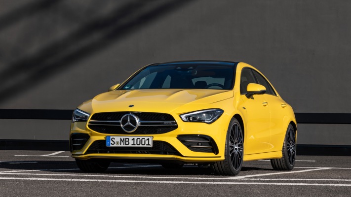 Mercedes-AMG CLA 35 4MATIC 2019. Desktop wallpaper