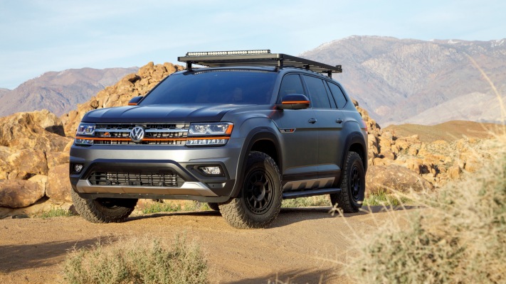 Volkswagen Atlas Basecamp Concept 2019. Desktop wallpaper