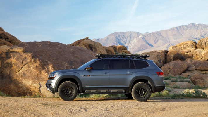 Volkswagen Atlas Basecamp Concept 2019. Desktop wallpaper