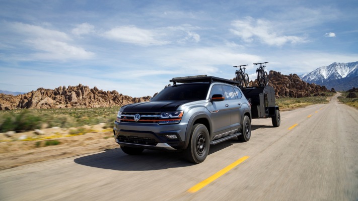Volkswagen Atlas Basecamp Concept 2019. Desktop wallpaper