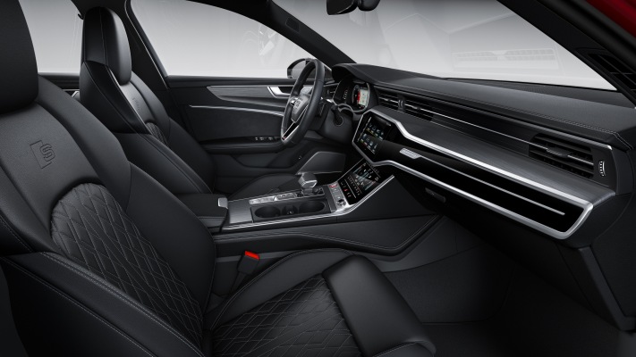 Audi S6 Avant TDI 2020. Desktop wallpaper