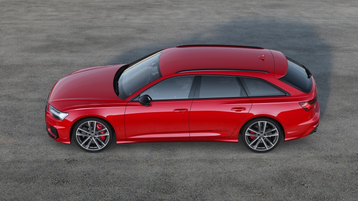 Audi S6 Avant TDI 2020. Desktop wallpaper