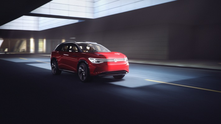 Volkswagen ID. Roomzz Concept 2019. Desktop wallpaper
