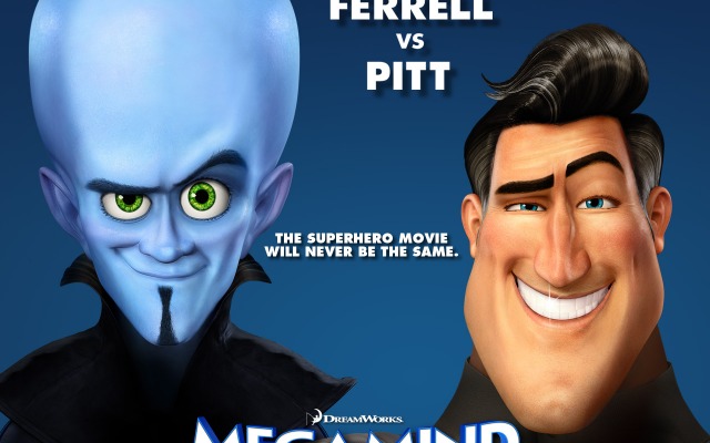 Megamind. Desktop wallpaper