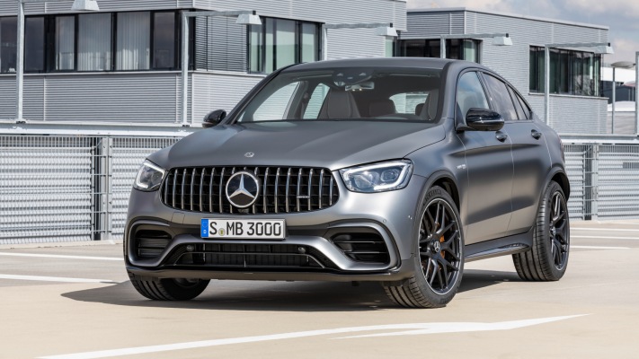 Mercedes-AMG GLC 63 S 4MATIC+ Coupe 2019. Desktop wallpaper