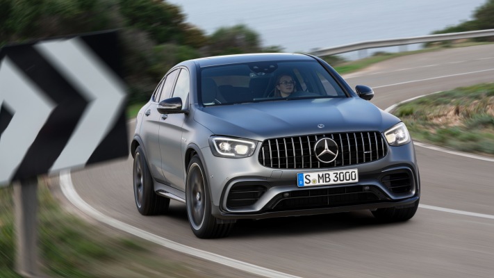 Mercedes-AMG GLC 63 S 4MATIC+ Coupe 2019. Desktop wallpaper
