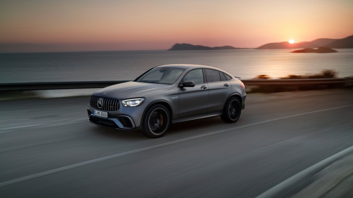 Mercedes-AMG GLC 63 S 4MATIC+ Coupe 2019. Desktop wallpaper
