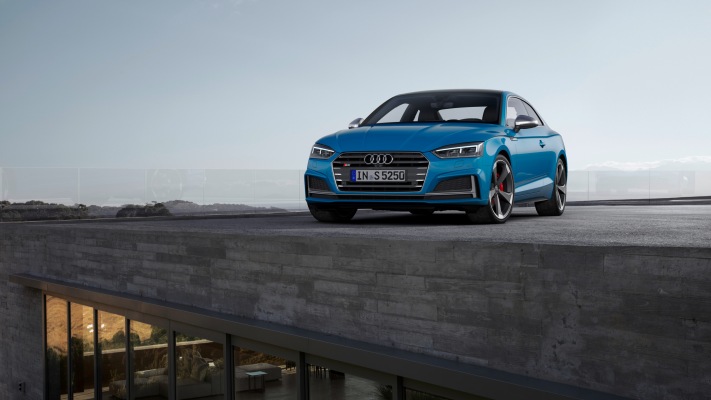Audi S5 Coupe 2019. Desktop wallpaper