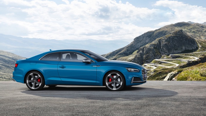 Audi S5 Coupe 2019. Desktop wallpaper