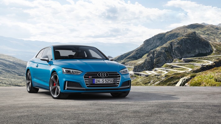 Audi S5 Coupe 2019. Desktop wallpaper