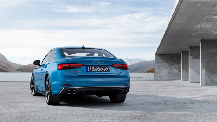 Audi S5 Coupe 2019. Desktop wallpaper