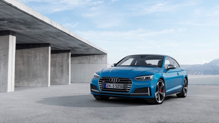 Audi S5 Coupe 2019. Desktop wallpaper
