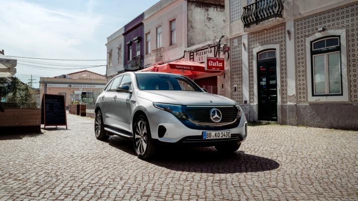 Mercedes-Benz EQC Edition 1886 2019. Desktop wallpaper
