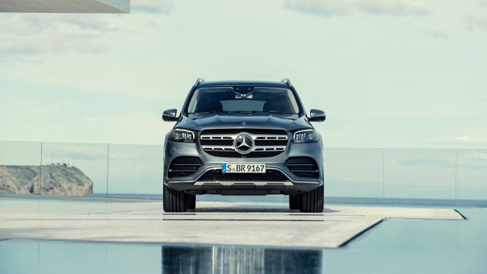 Mercedes-Benz GLS 2019. Desktop wallpaper