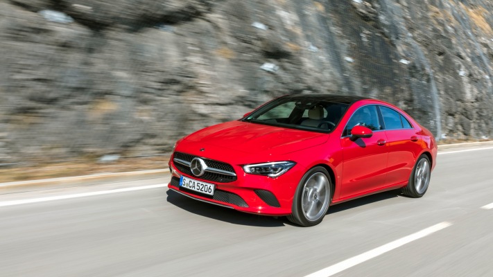 Mercedes-Benz CLA 200 2019. Desktop wallpaper