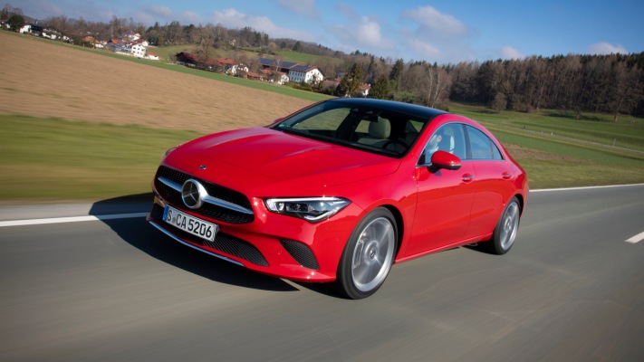 Mercedes-Benz CLA 200 2019. Desktop wallpaper
