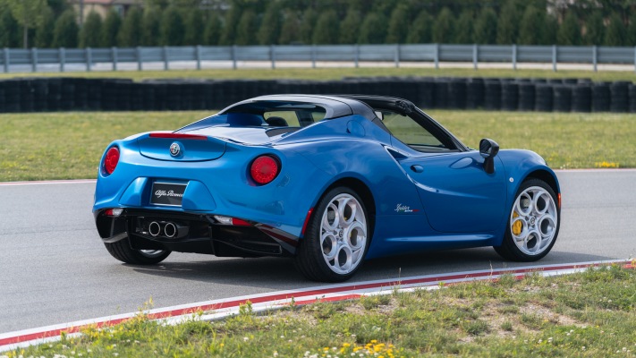 Alfa Romeo 4C Spider Italia 2020. Desktop wallpaper