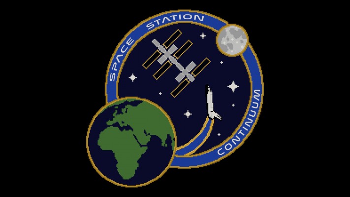 Space Station Continuum. Desktop wallpaper