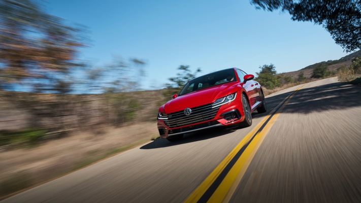 Volkswagen Arteon SEL Premium R-Line 2019. Desktop wallpaper