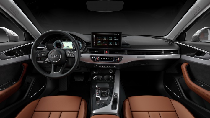 Audi A4 2019. Desktop wallpaper