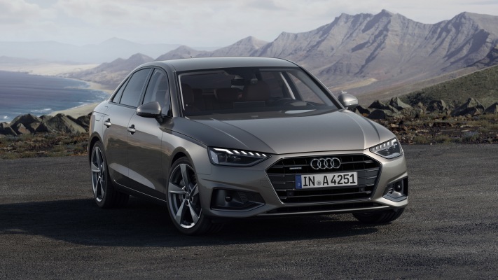 Audi A4 2019. Desktop wallpaper