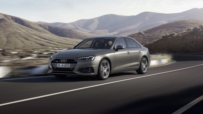 Audi A4 2019. Desktop wallpaper