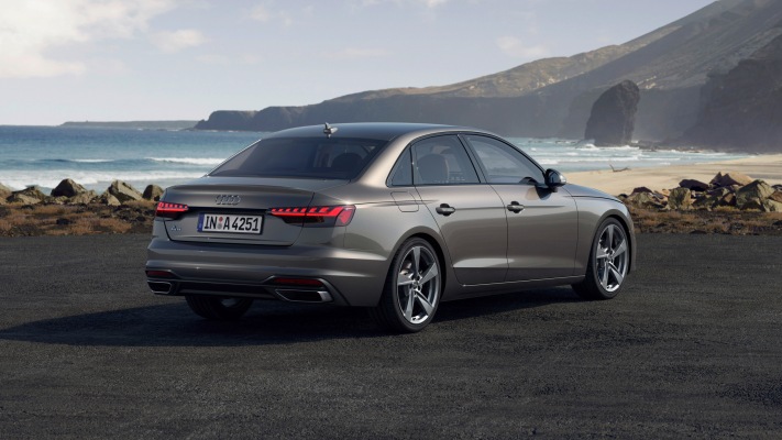 Audi A4 2019. Desktop wallpaper