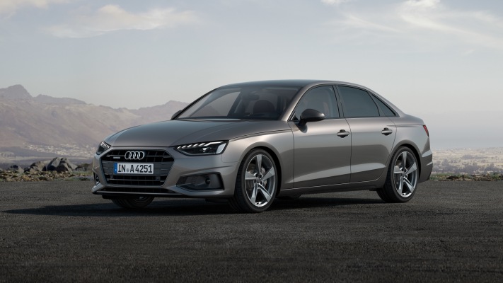 Audi A4 2019. Desktop wallpaper