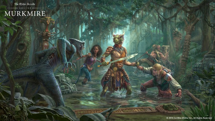 Elder Scrolls Online: Murkmire, The. Desktop wallpaper