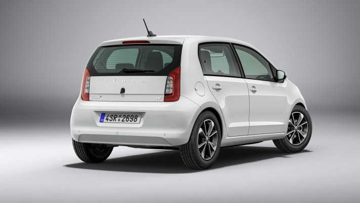 Skoda Citigo-e iV 2020. Desktop wallpaper
