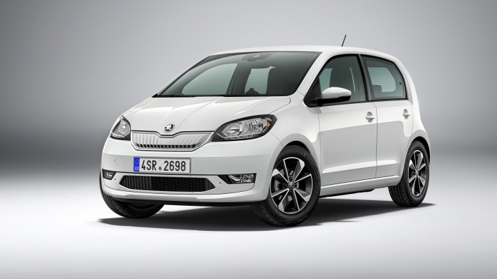 Skoda Citigo-e iV 2020. Desktop wallpaper