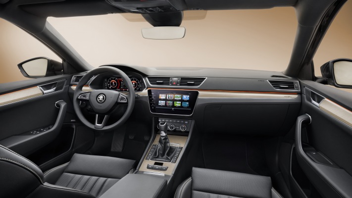 Skoda Superb 2020. Desktop wallpaper