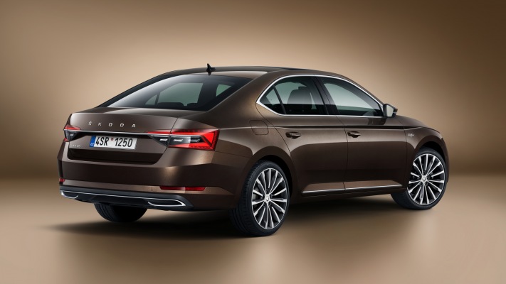 Skoda Superb 2020. Desktop wallpaper