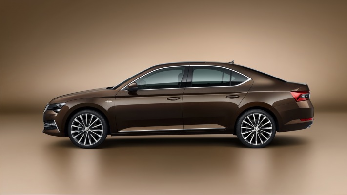 Skoda Superb 2020. Desktop wallpaper