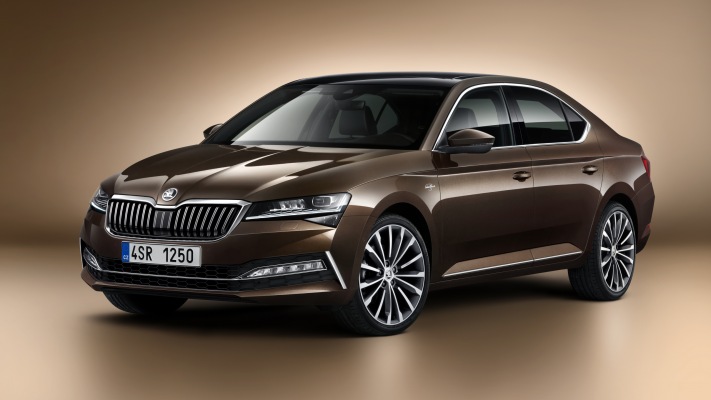 Skoda Superb 2020. Desktop wallpaper