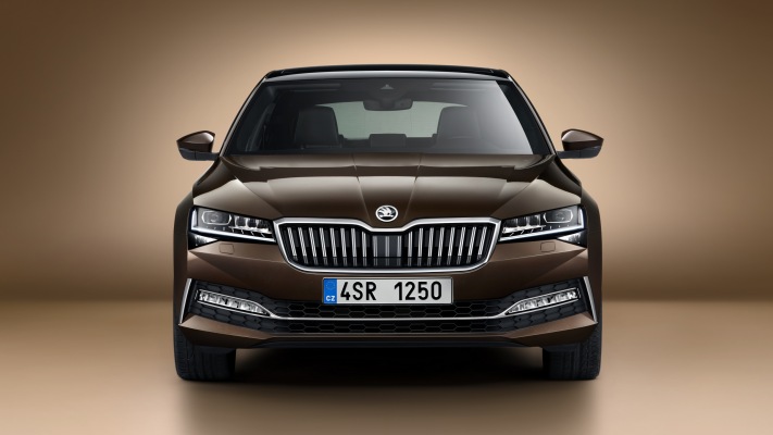 Skoda Superb 2020. Desktop wallpaper