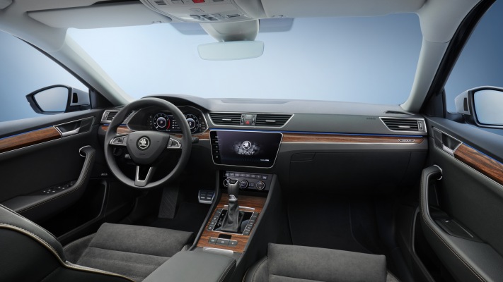 Skoda Superb Scout 2020. Desktop wallpaper