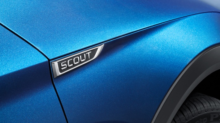 Skoda Superb Scout 2020. Desktop wallpaper