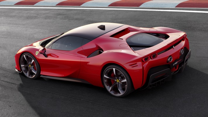 Ferrari SF90 Stradale 2019. Desktop wallpaper