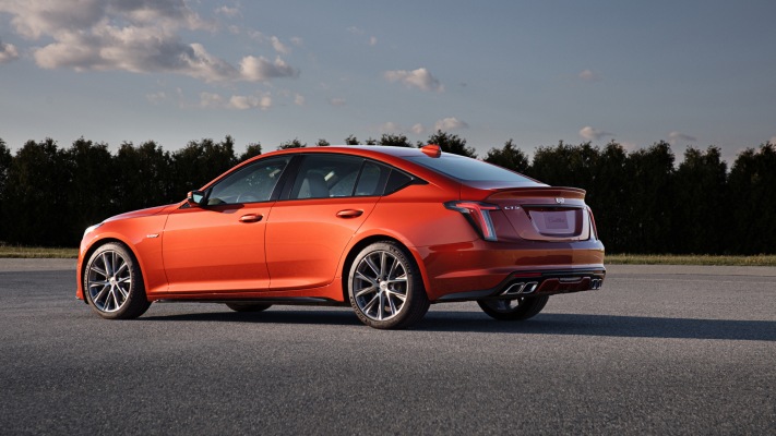 Cadillac CT5-V 2020. Desktop wallpaper
