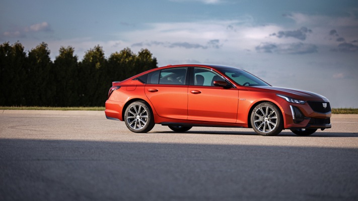 Cadillac CT5-V 2020. Desktop wallpaper