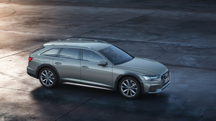 Audi A6 allroad quattro 2019. Desktop wallpaper