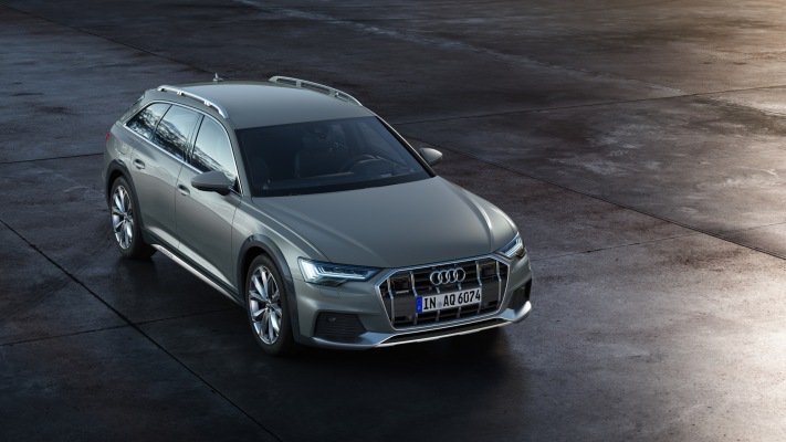 Audi A6 allroad quattro 2019. Desktop wallpaper