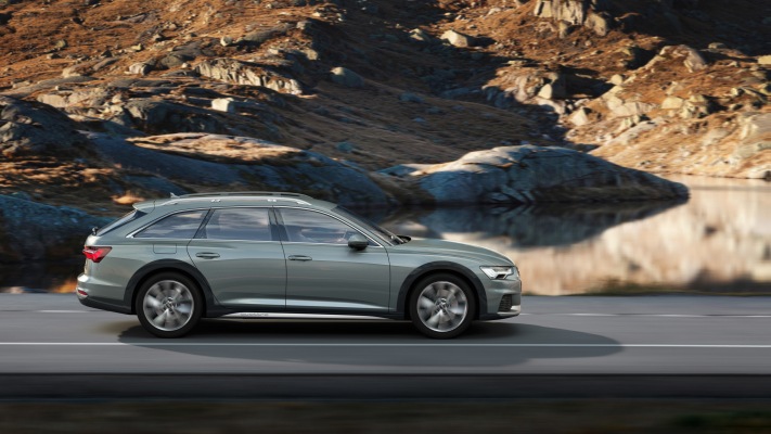 Audi A6 allroad quattro 2019. Desktop wallpaper