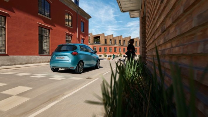 Renault ZOE 2019. Desktop wallpaper
