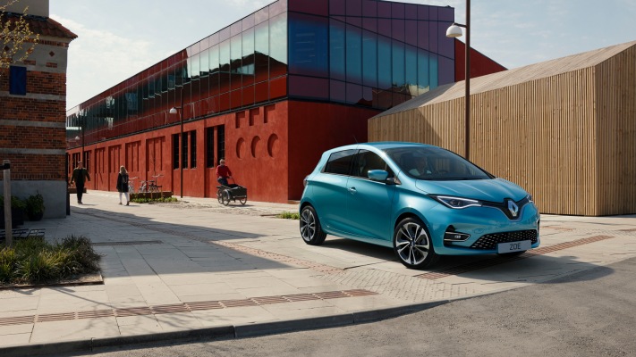 Renault ZOE 2019. Desktop wallpaper