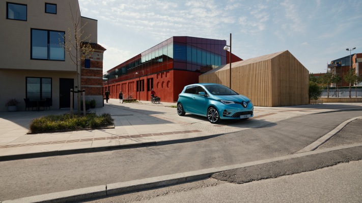 Renault ZOE 2019. Desktop wallpaper
