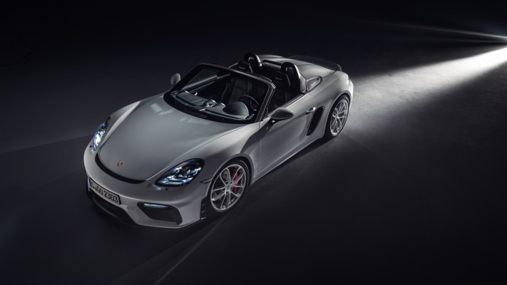 Porsche 718 Spyder 2019. Desktop wallpaper