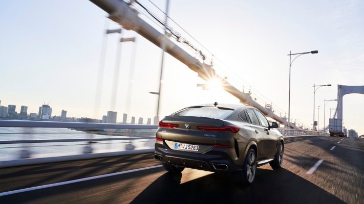 BMW X6 M50i 2019. Desktop wallpaper