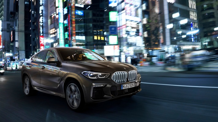 BMW X6 M50i 2019. Desktop wallpaper